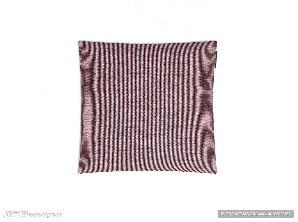 浅紫色方形抱枕