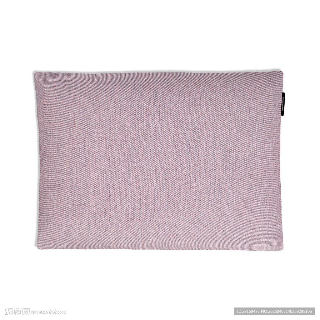 淡紫色简约布艺收纳袋