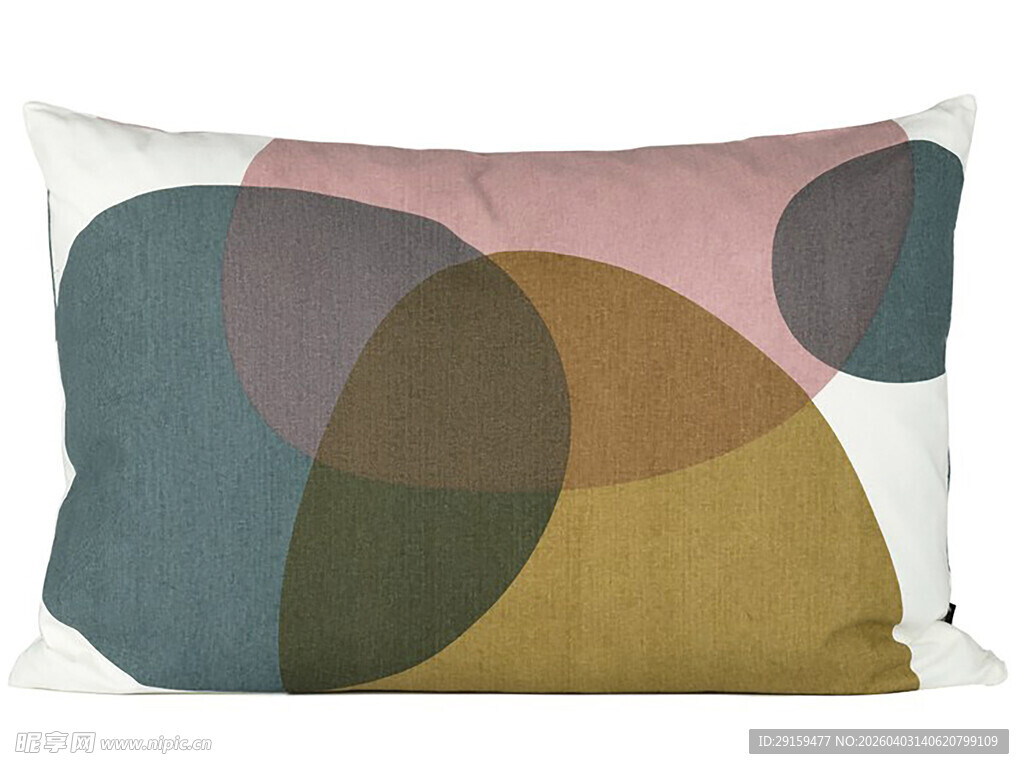 多彩几何图案抱枕