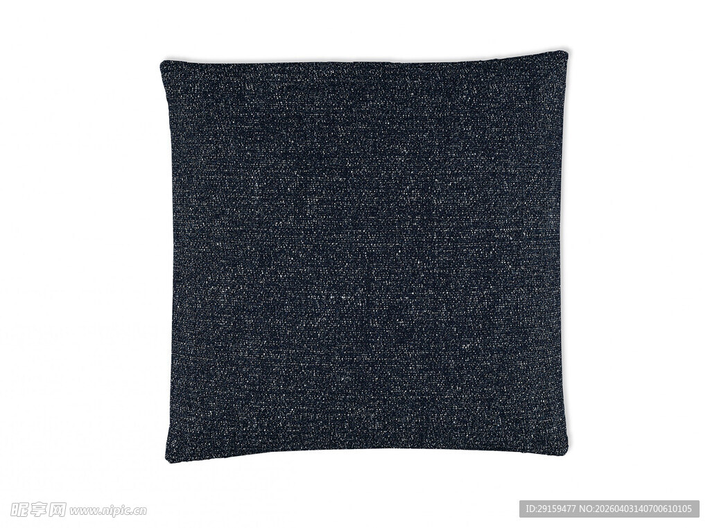 深蓝色纹理抱枕