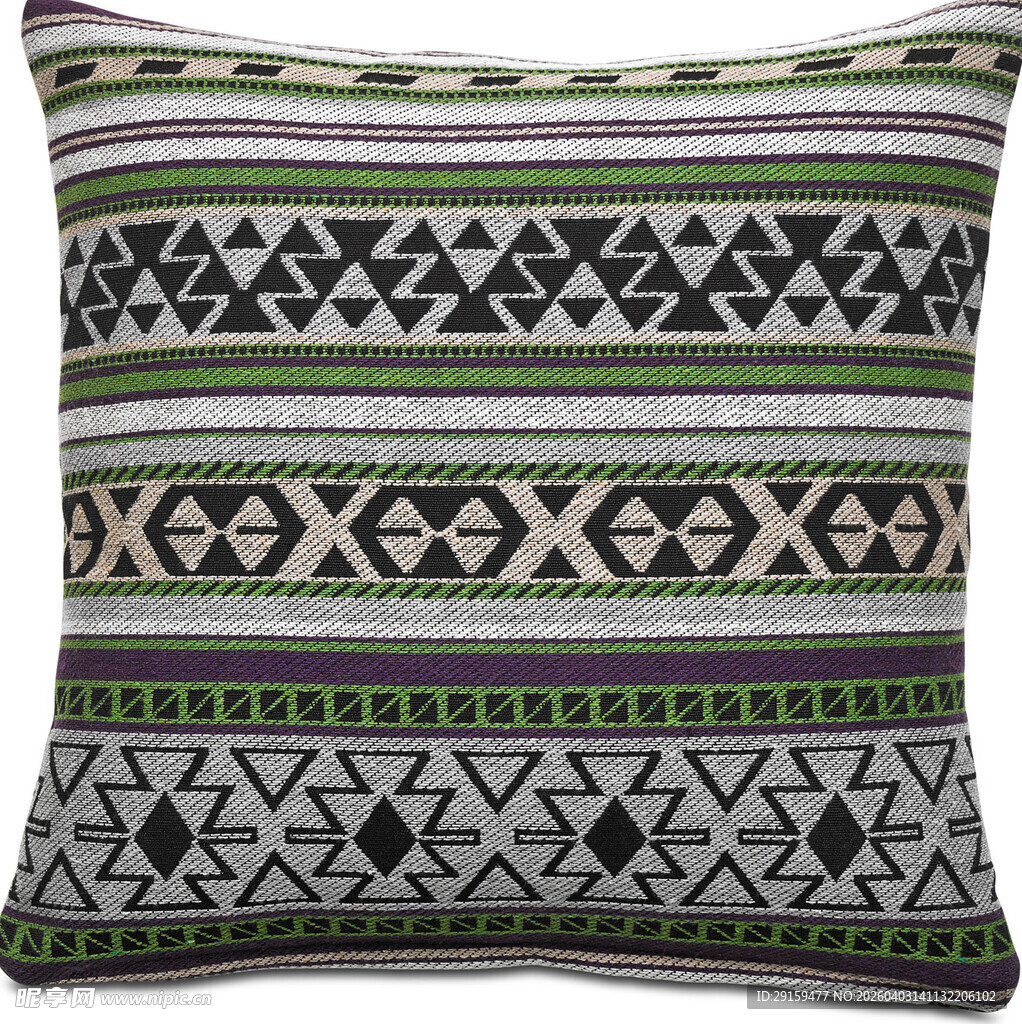 民族风几何图案抱枕