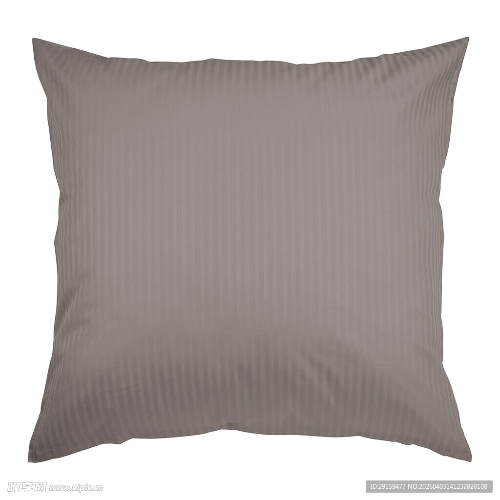 灰色竖条纹方形抱枕
