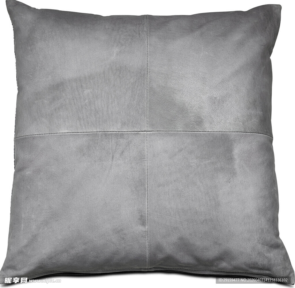 灰色方形抱枕