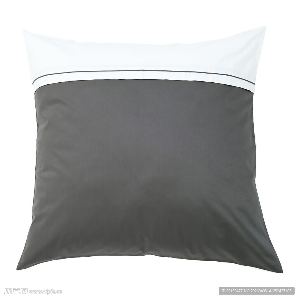 简约灰调枕套