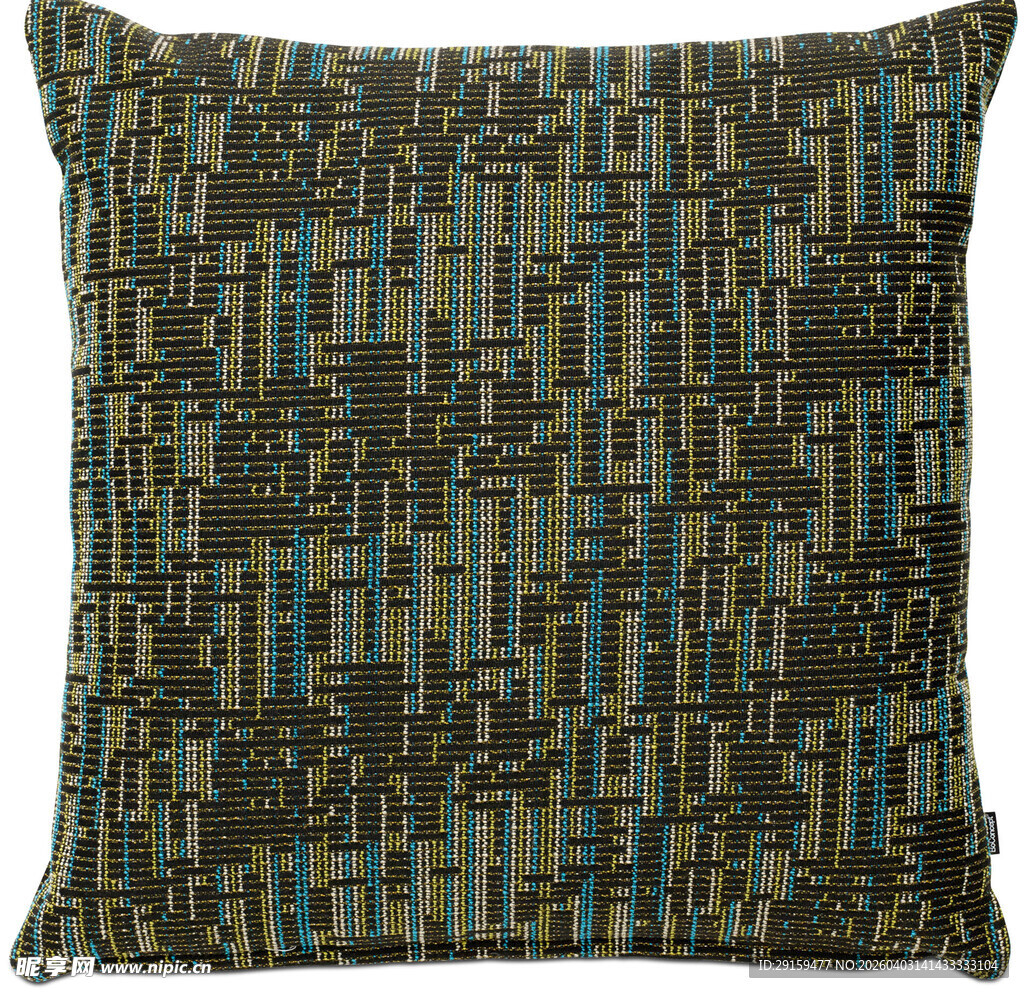 几何条纹图案抱枕