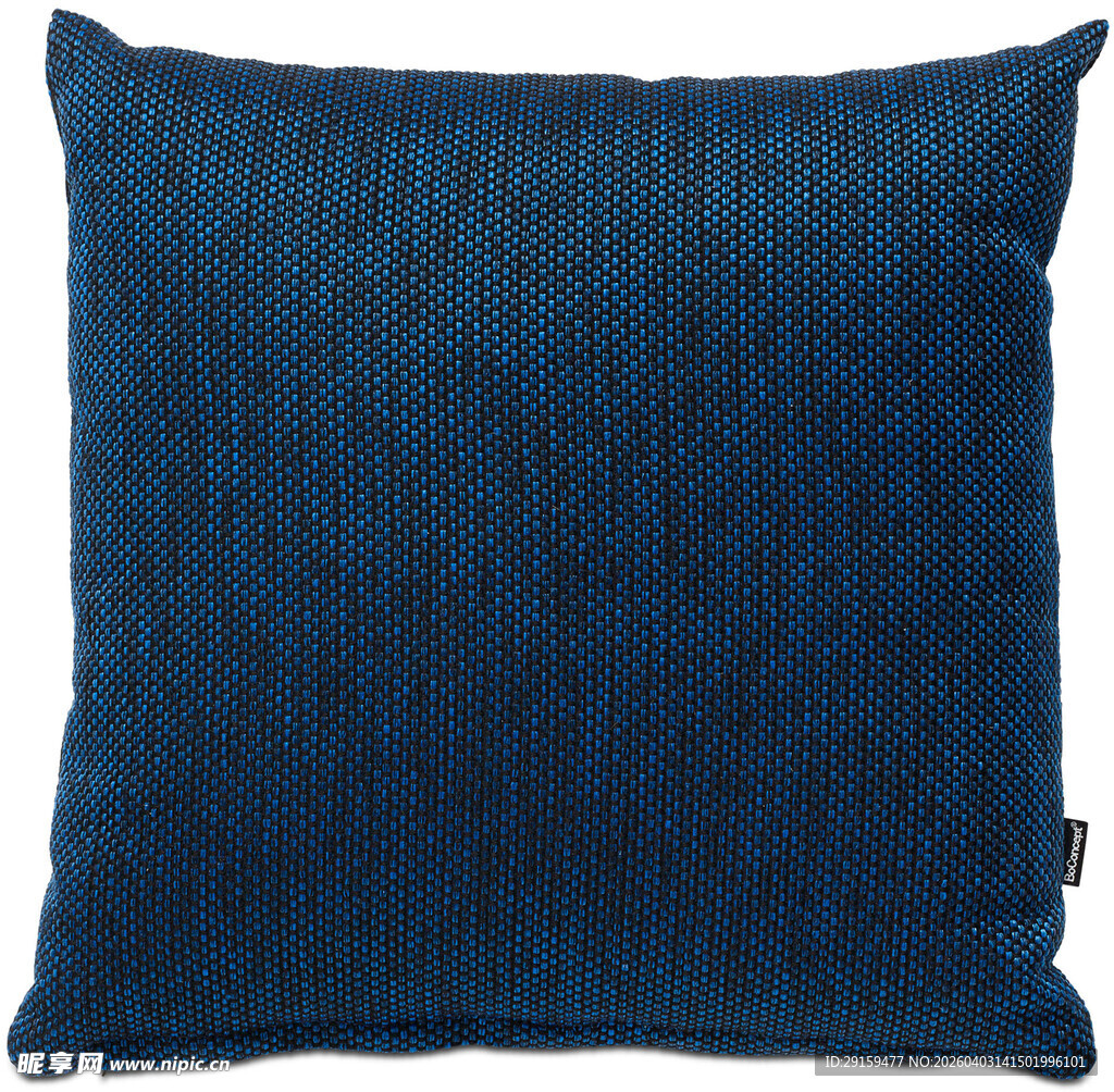 深蓝色纹理抱枕
