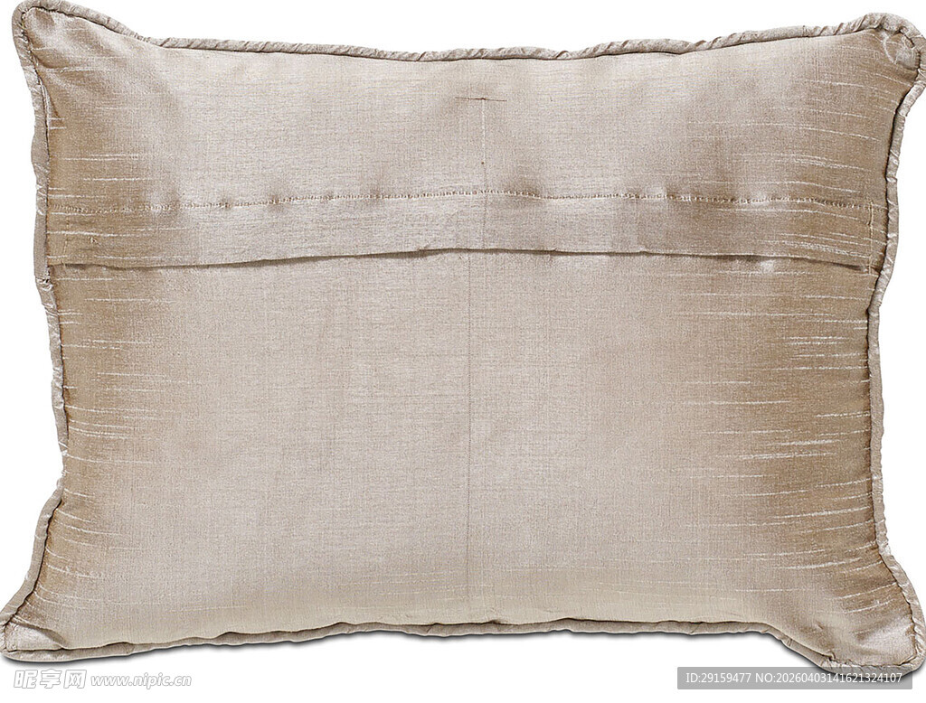 米色褶皱装饰抱枕