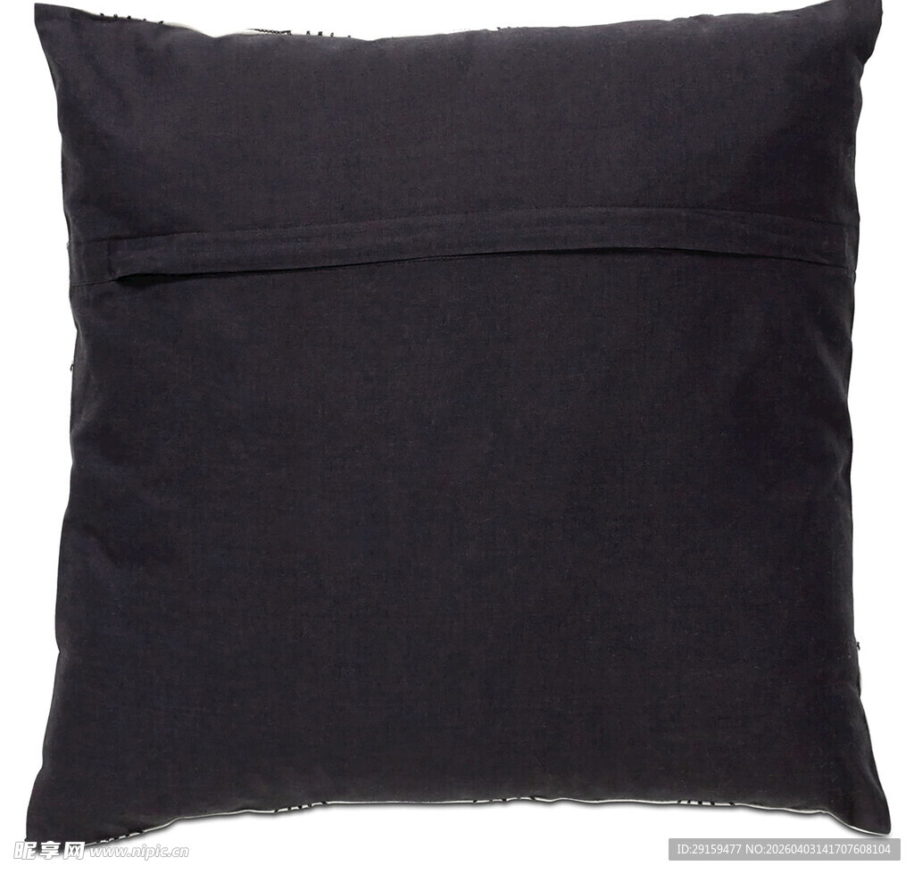黑色方形抱枕