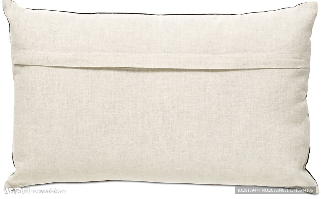 米色简约款长方形抱枕