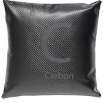 黑色碳纤维纹理抱枕