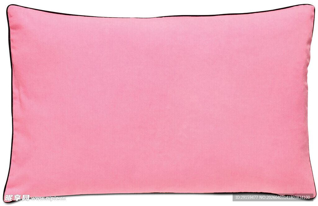 粉色长方形抱枕