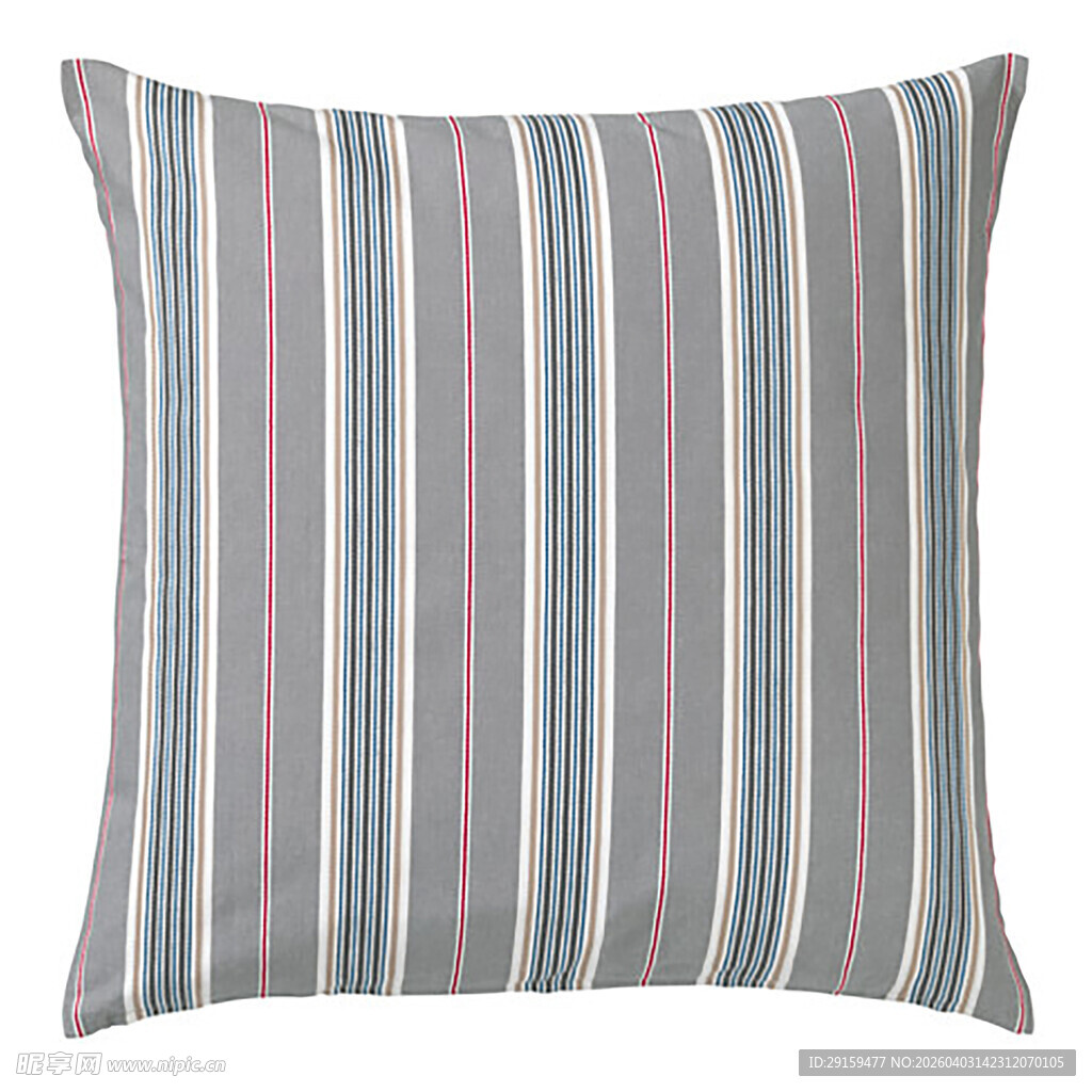 条纹抱枕