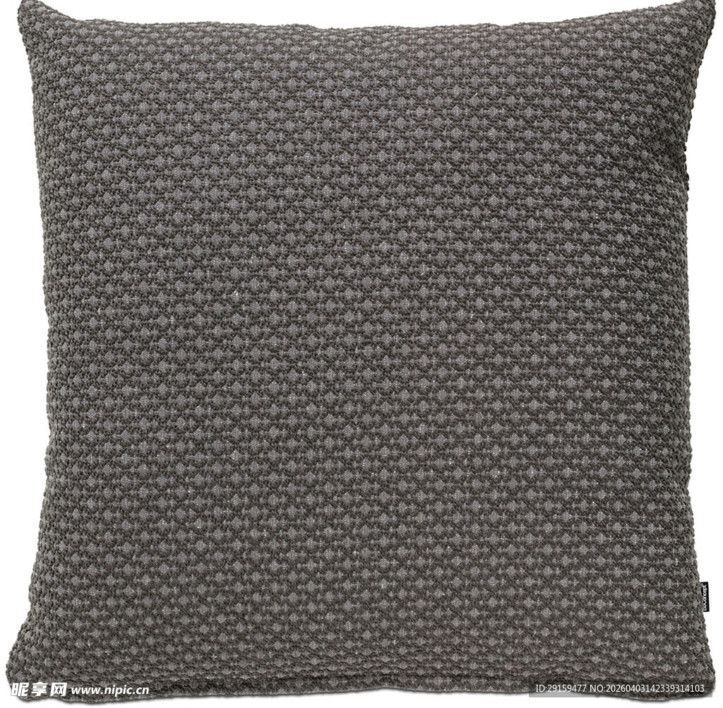 灰色几何图案抱枕