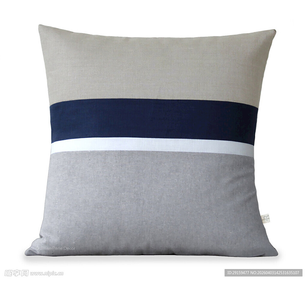 条纹装饰抱枕