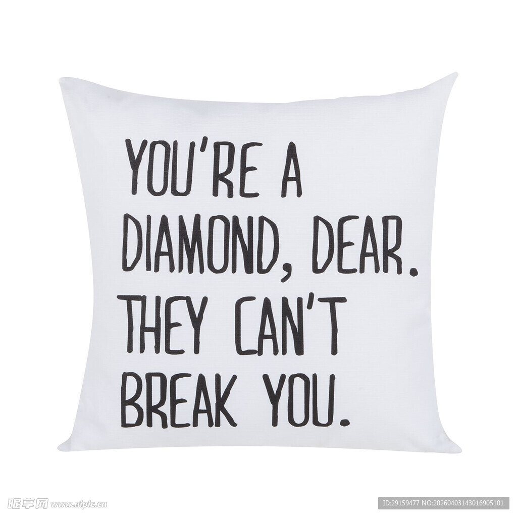 励志英文语句抱枕