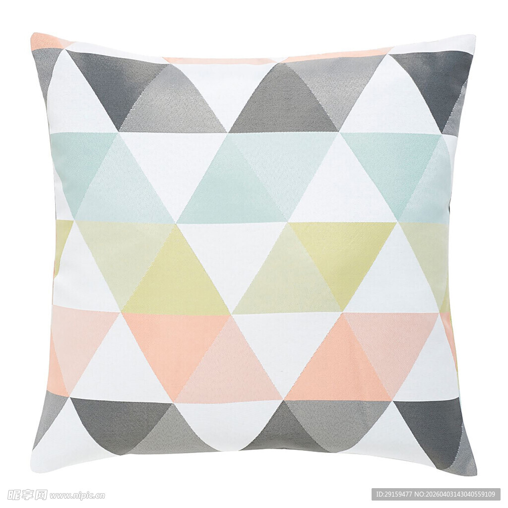 几何图案多彩抱枕