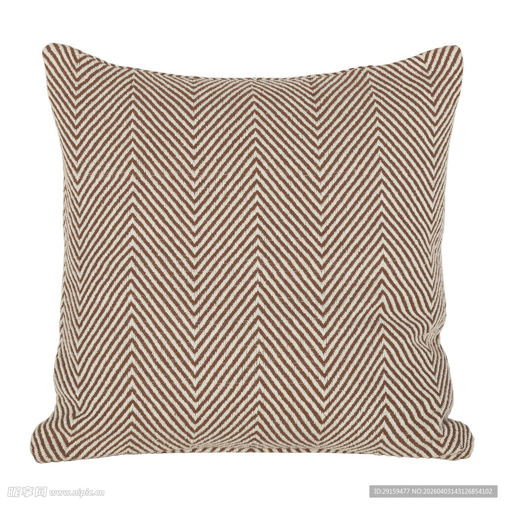 米色几何图案抱枕