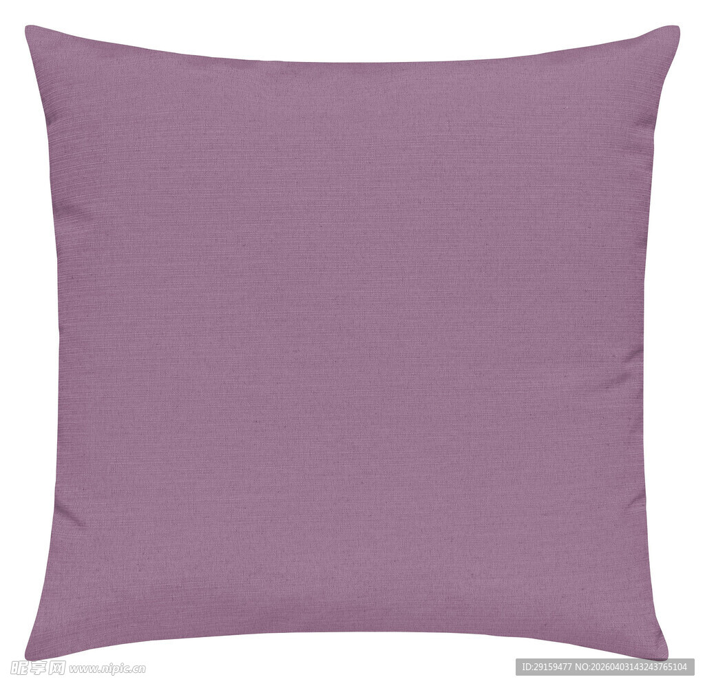 紫色简约方形抱枕