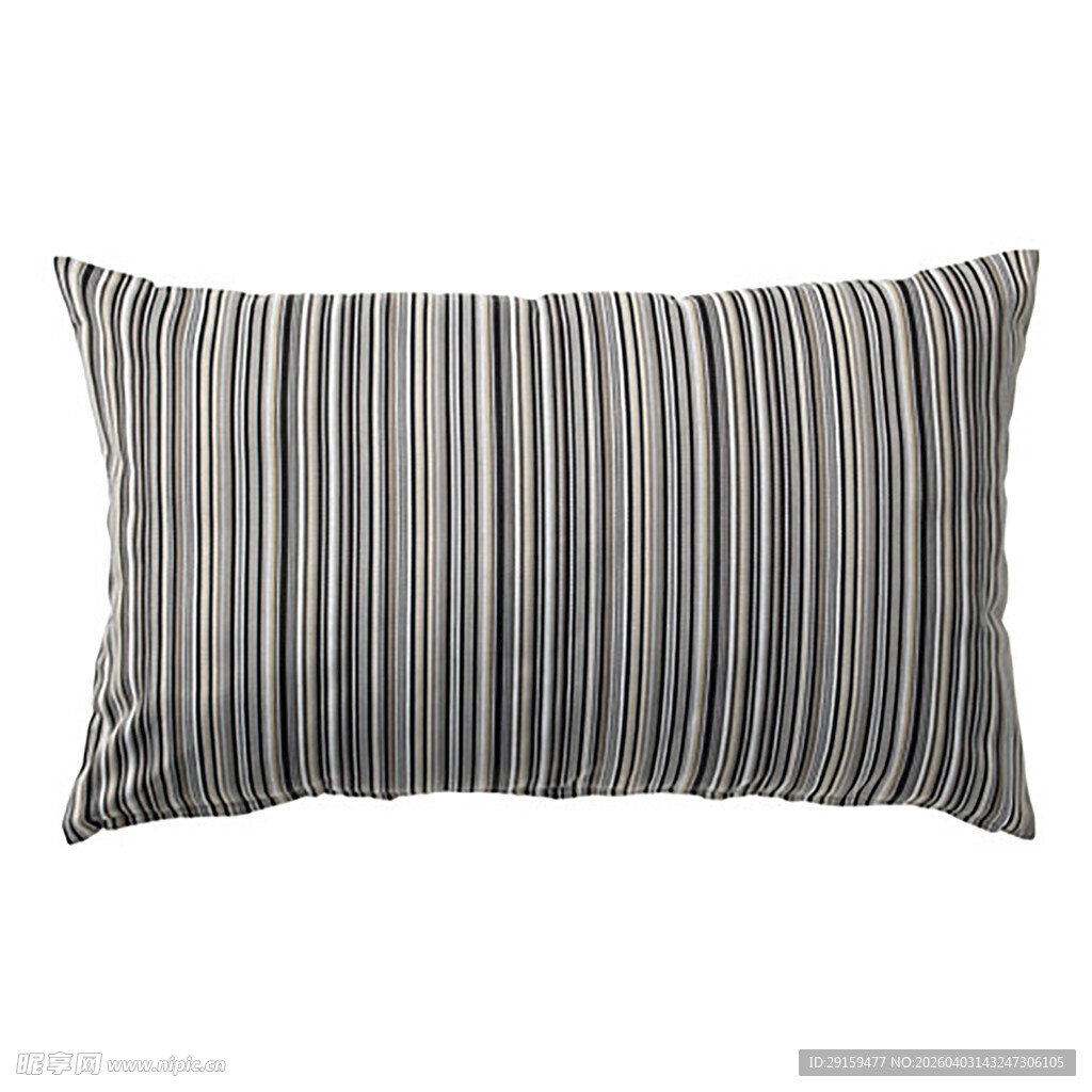 条纹长形抱枕