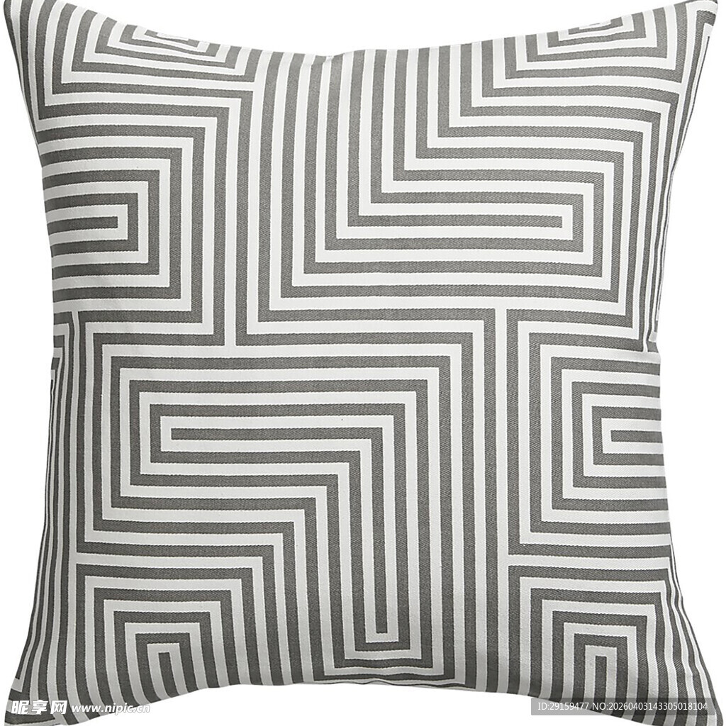 几何条纹抱枕