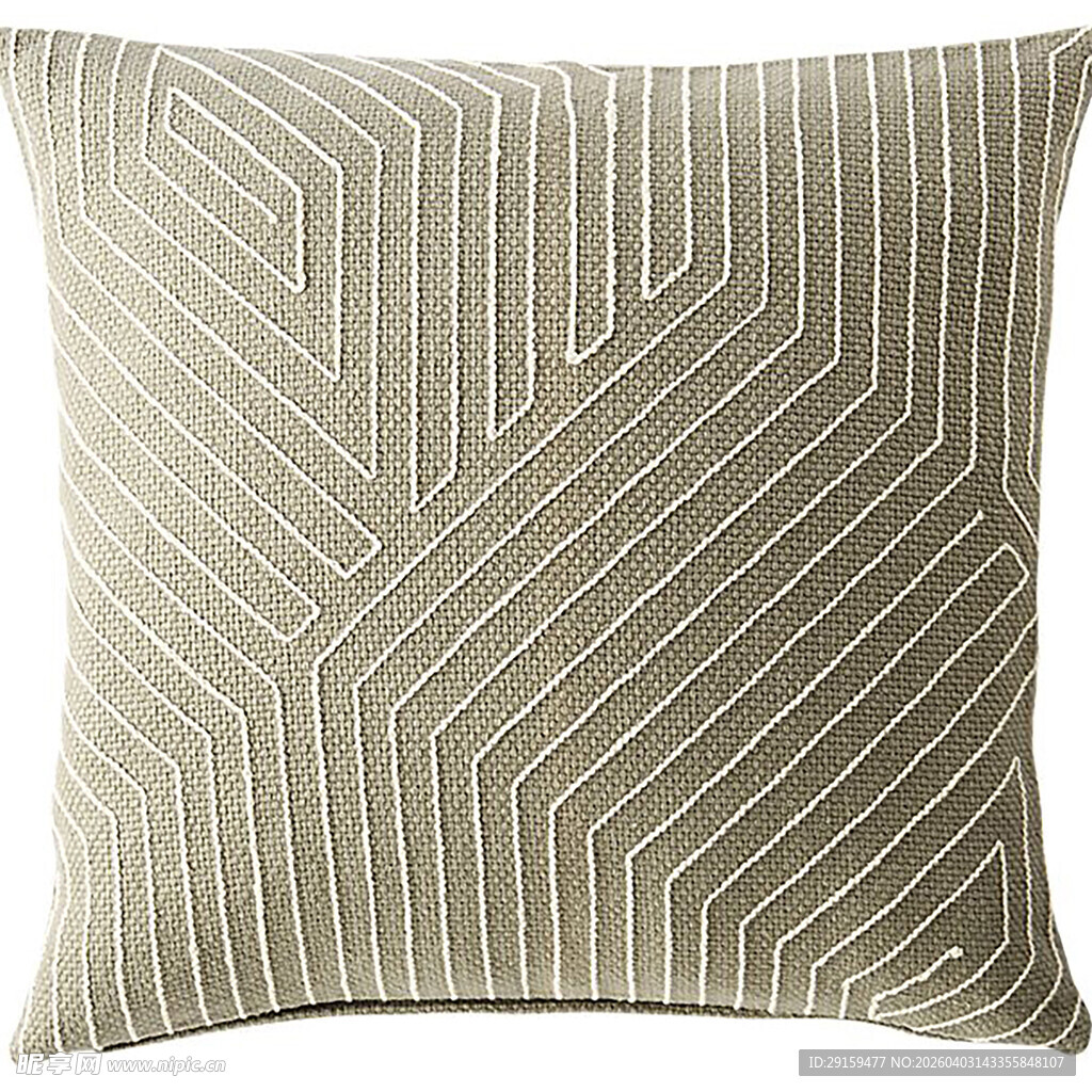 几何条纹抱枕