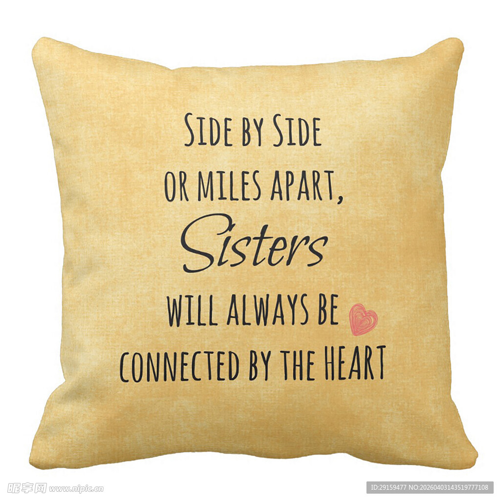 姐妹情谊抱枕