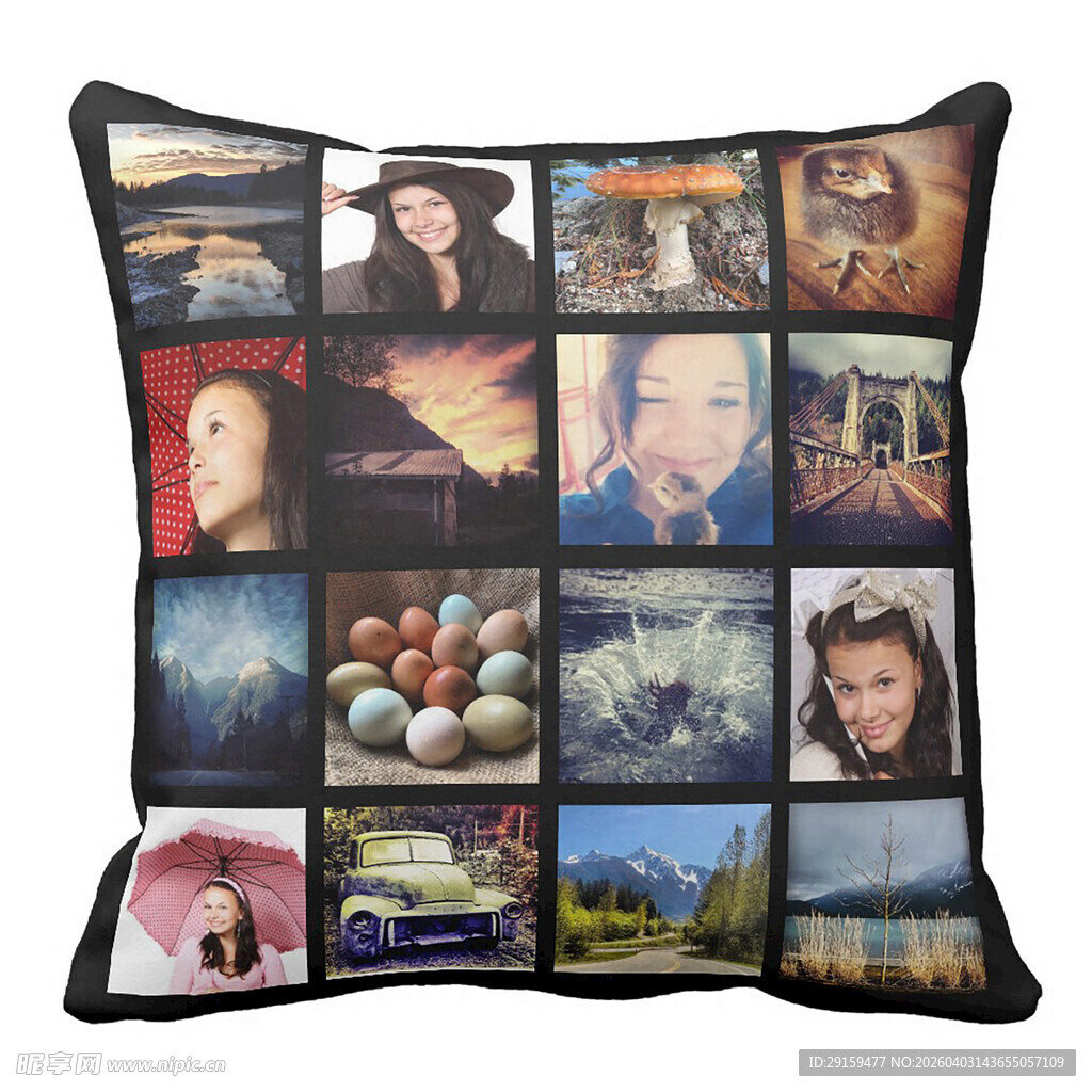 影视拼图抱枕