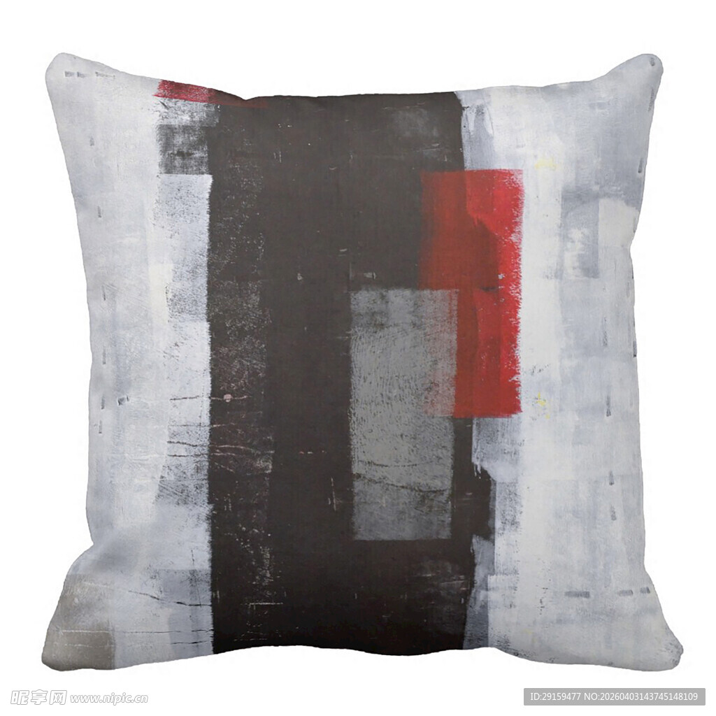 抽象图案抱枕
