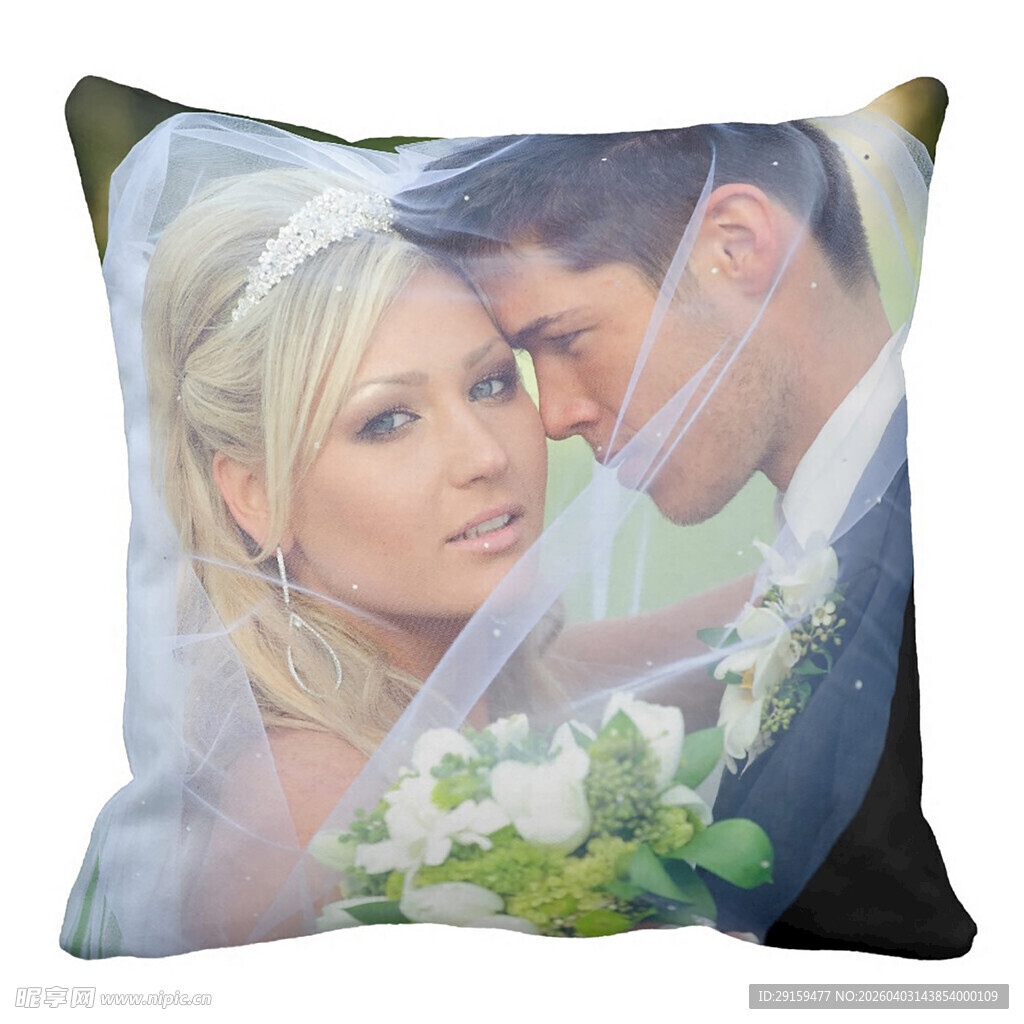 浪漫婚礼情侣定制抱枕