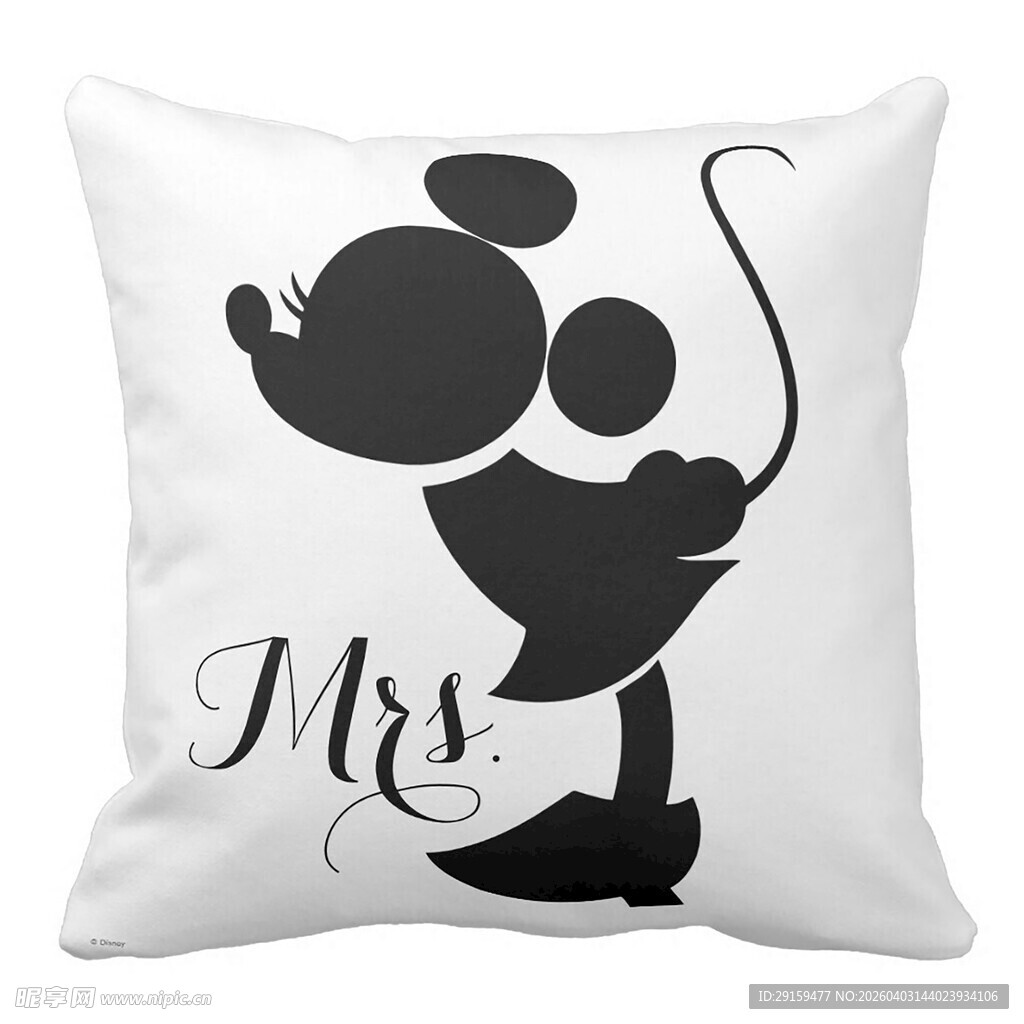 米奇图案抱枕