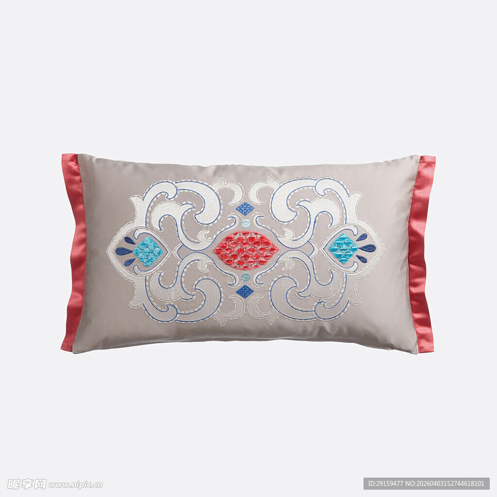 刺绣装饰枕