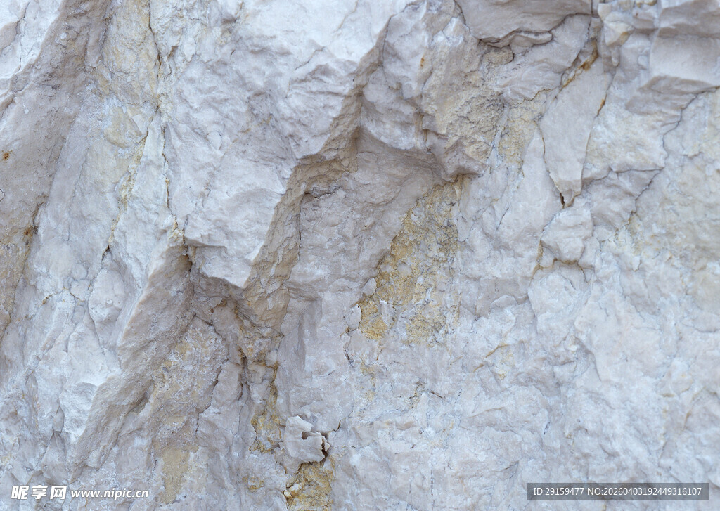 灰白岩石纹理特写