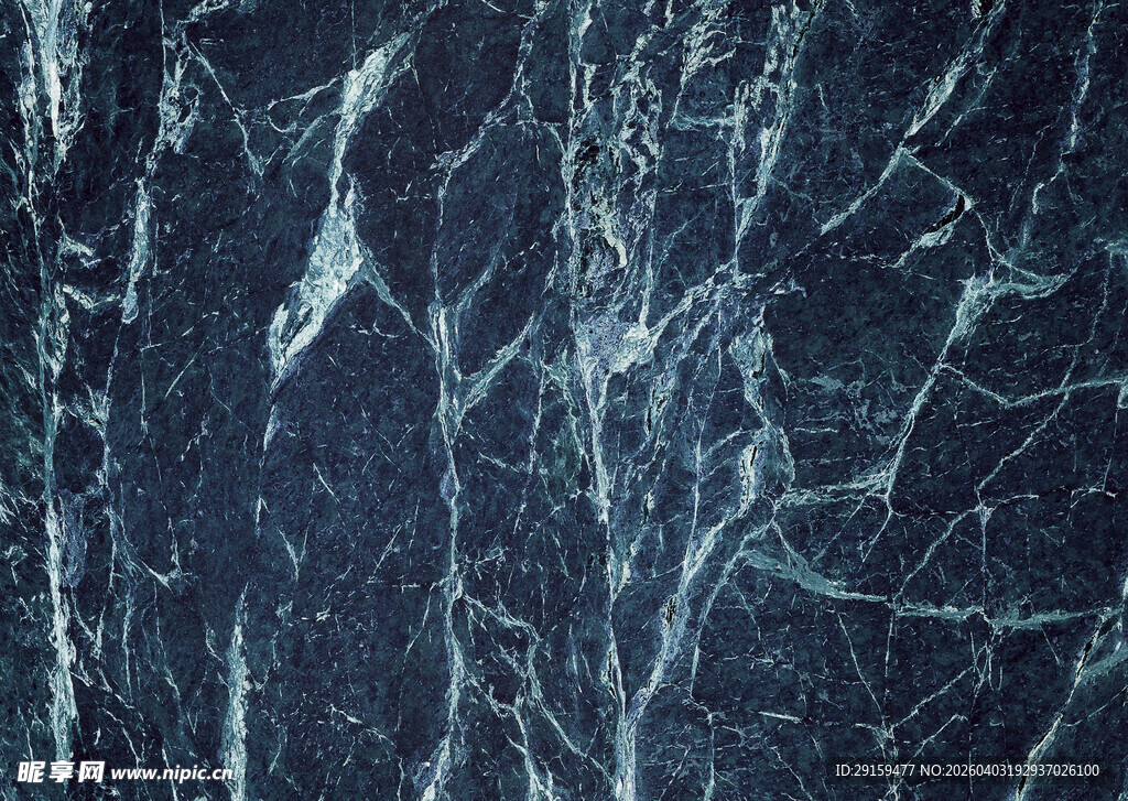 深邃蓝纹大理石纹理