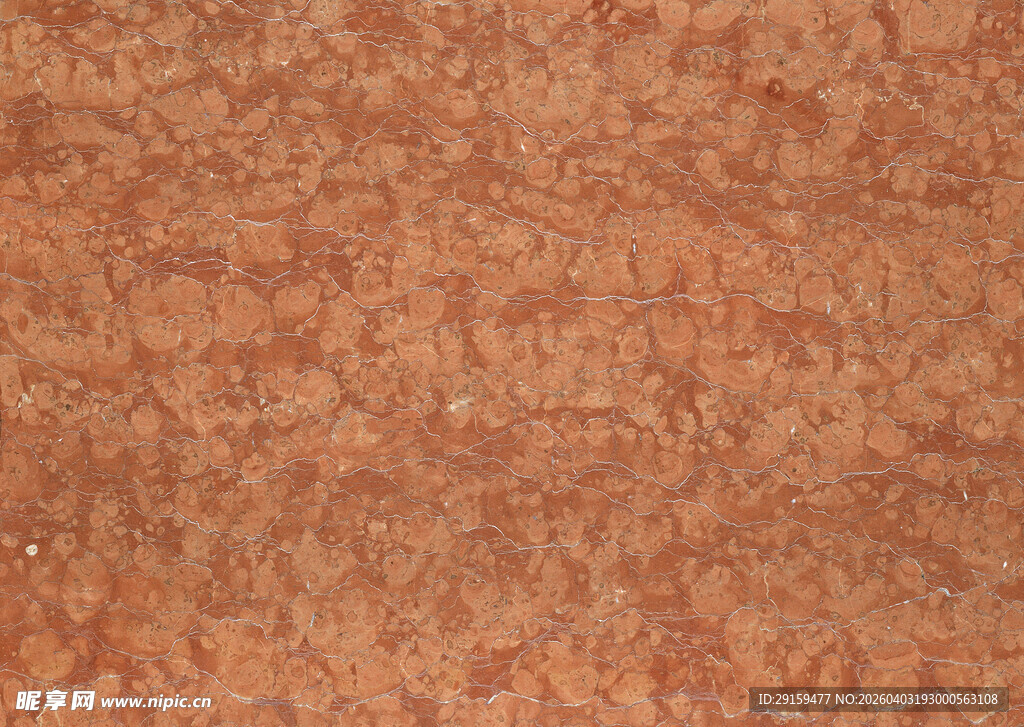 棕红色纹理石材表面