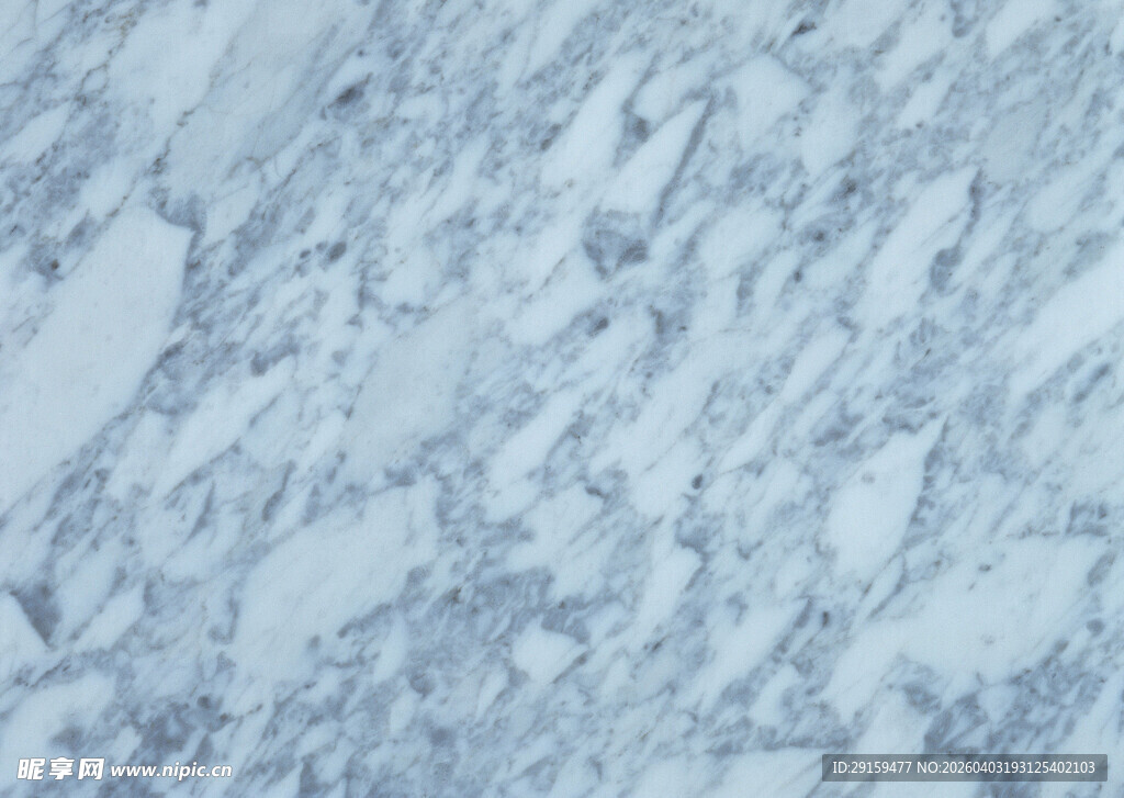 蓝白大理石纹理图案