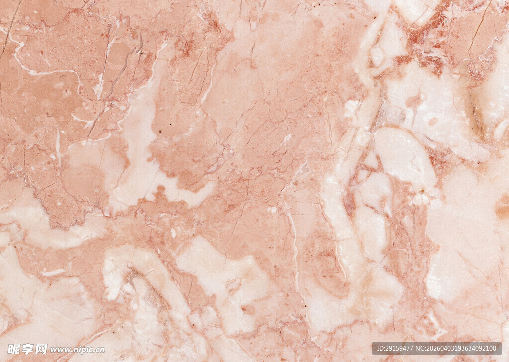 浅粉色大理石纹理图案