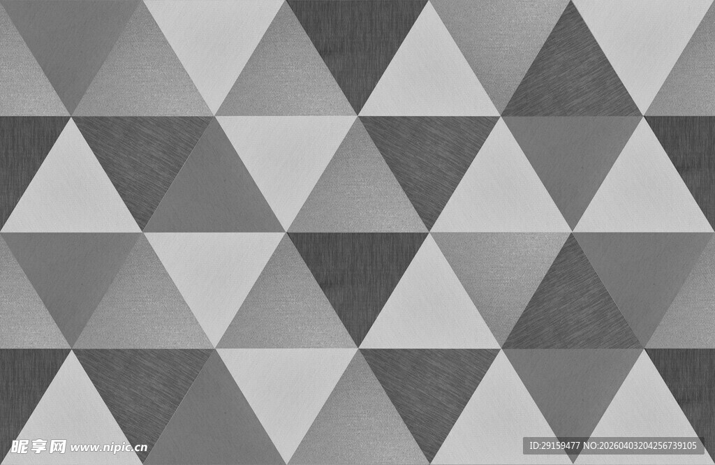 几何三角灰调图案背景