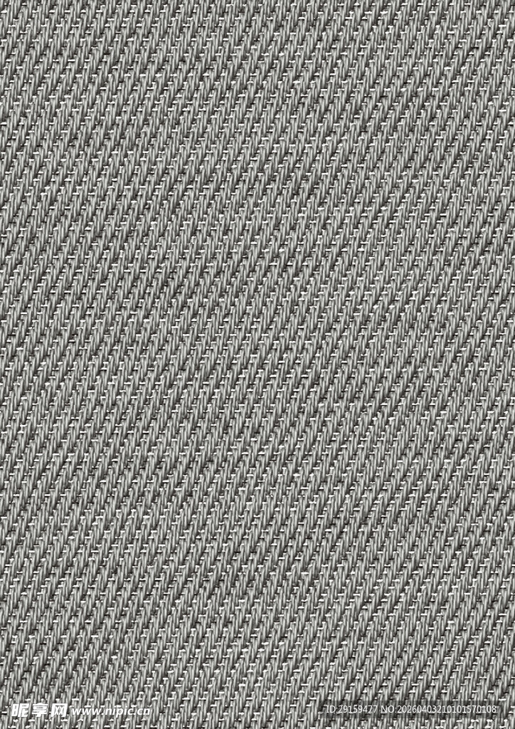 灰色纹理织物面料