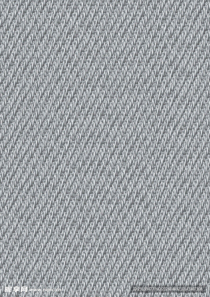 灰色斜纹织物纹理