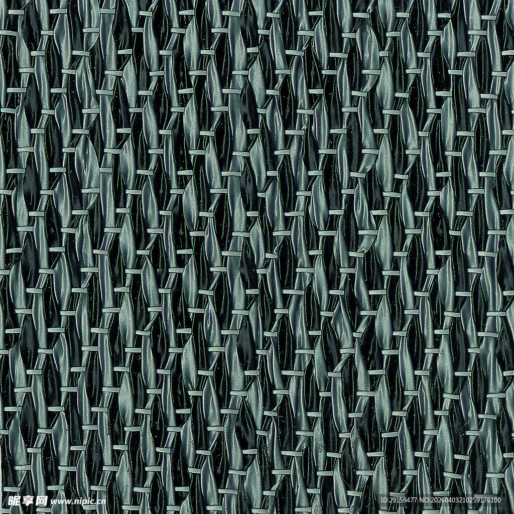 深绿几何纹理编织图案