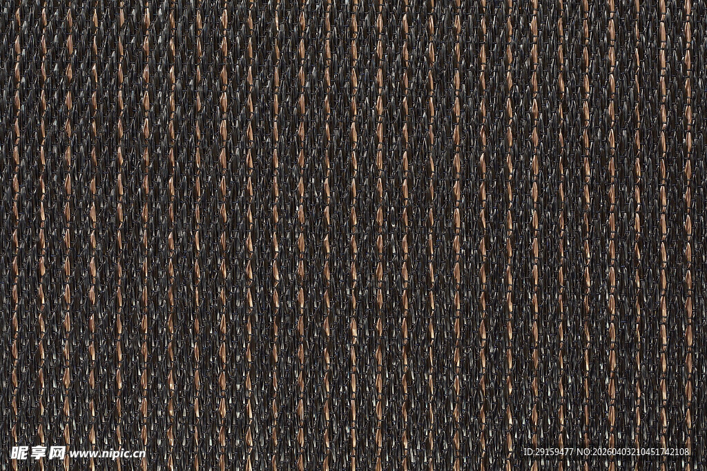 深棕色条纹织物纹理