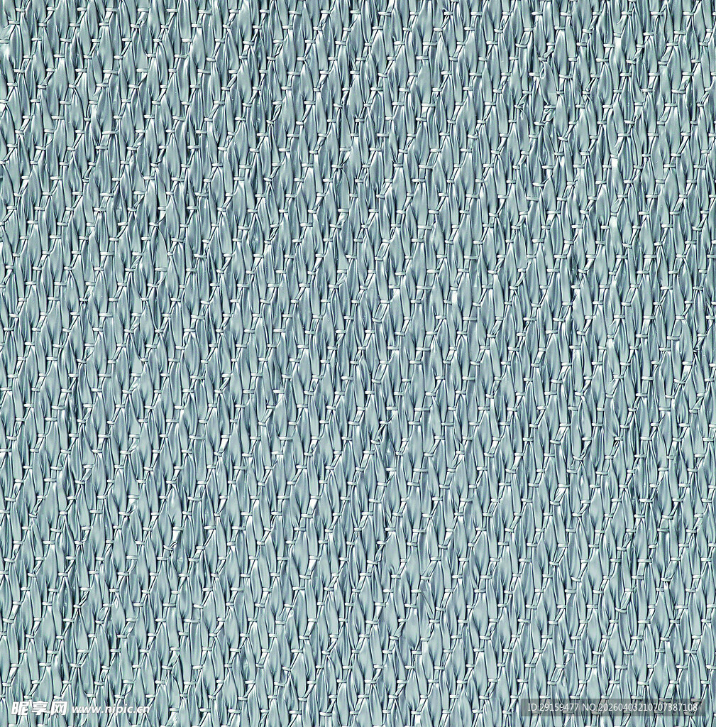 浅蓝色纹理布料表面