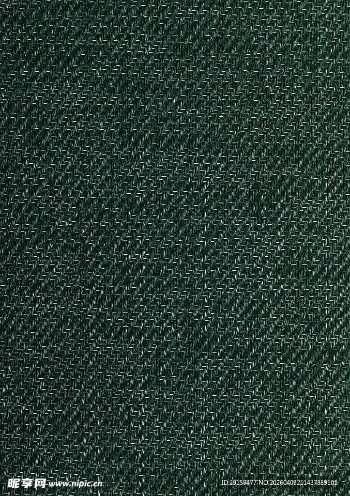 深绿色织物纹理背景