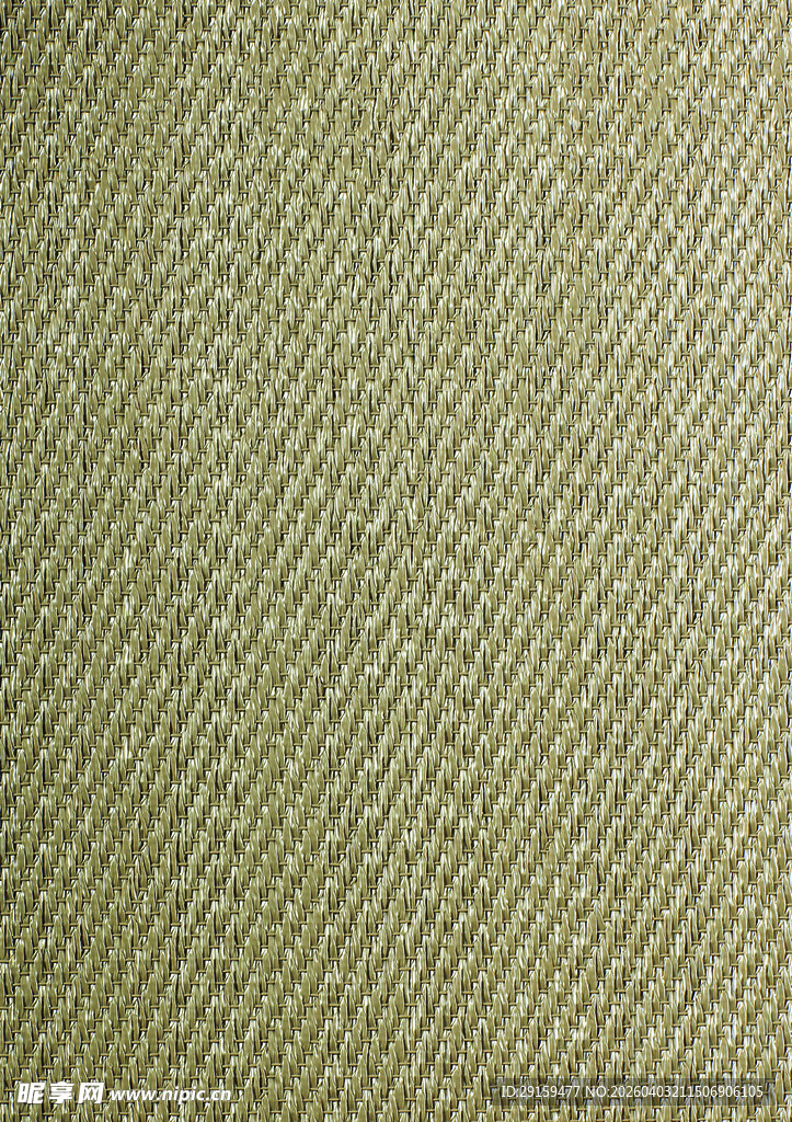 浅绿色纹理布料特写