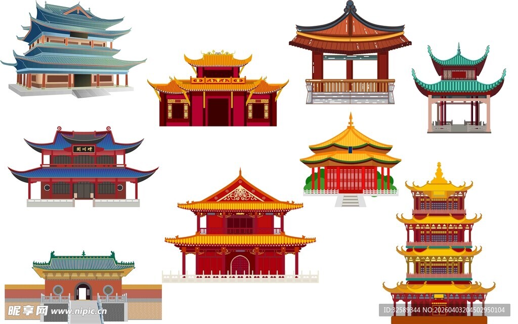 中式古典建筑样式集合