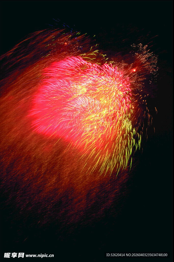 绚丽多彩的抽象光影图案