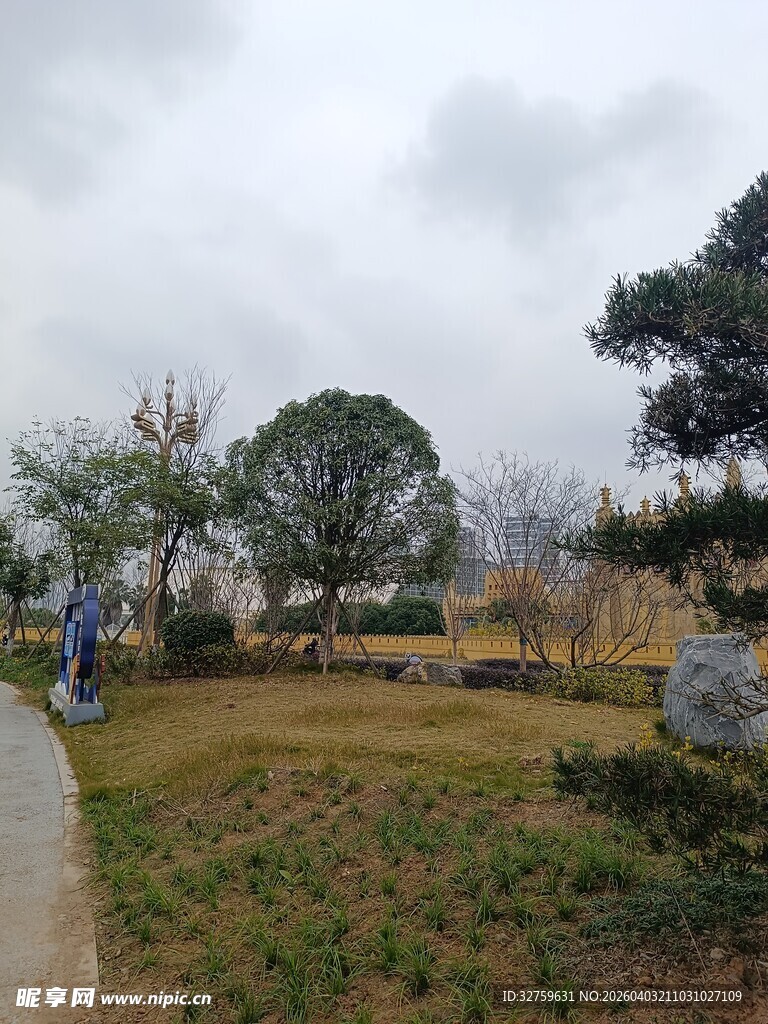 户外园林景观景色