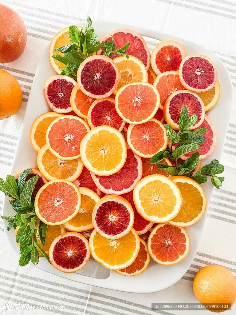 多彩柑橘拼盘