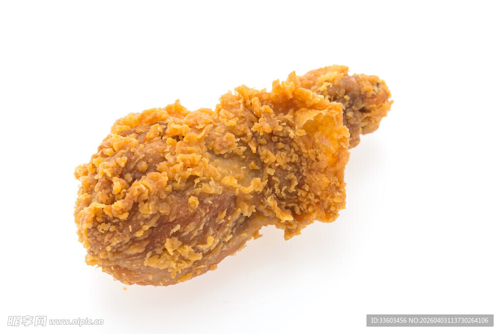 金黄酥脆美味炸鸡腿