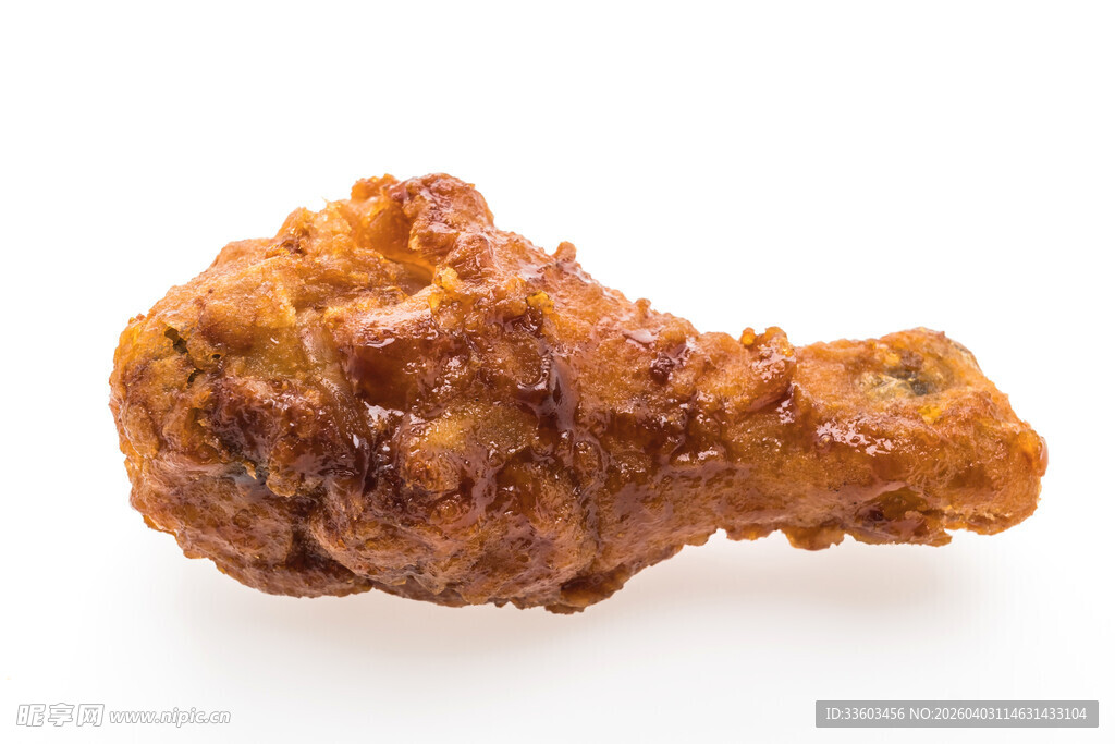 金黄酥脆炸鸡腿